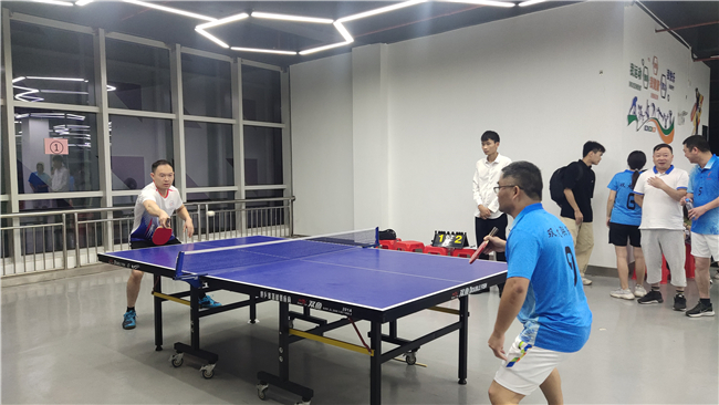 2022年11月，合资公司组织员工参加中马控股成立五周年运动会--乒乓球比赛